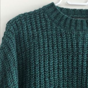 Cropped sweater